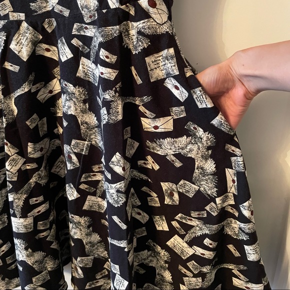 Hot Topic Harry Potter Hogwarts Letter Dress - Picture 5 of 5